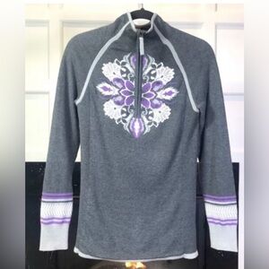 Athleta - half-zip Stoked size S